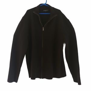 METROPOLITAN VIEW MEN'S MERINO WOOL SWEATER SIZE L